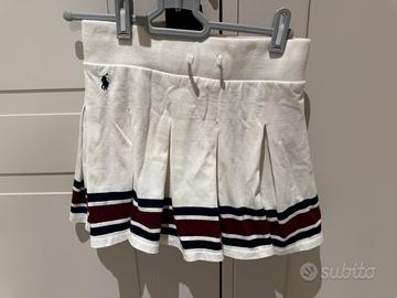 Gonna pantalone, polo Ralph Lauren, otto 10 anni