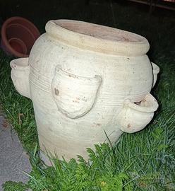 Vado Fioriera in terracotta 55 cm