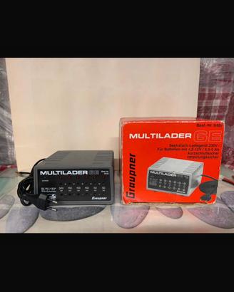 Carica batterie modellismo Multilader 6E