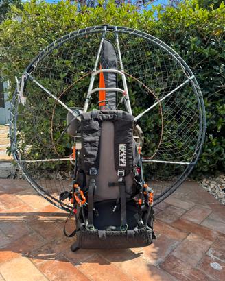 Paramotore completo motore vela parapendio