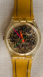Swatch Scribble GZ124 vintage mai indossato