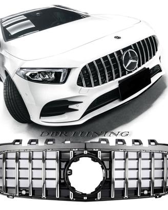 Calandra GTR Mercedes A W177 18-22 nero cromo