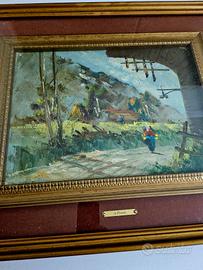 Quadro Dipinto  con cornice A.Pironti