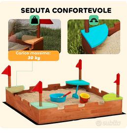 sabbiera per bimbi 