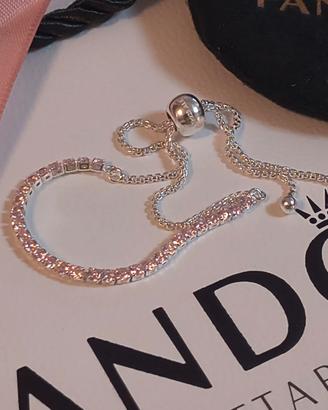 Bracciale tennis Pandora in argento 925