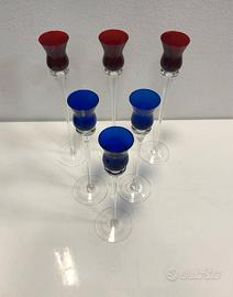 Porta candela in vetro Murano firmati "I DOGI"
