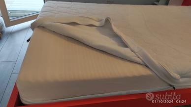 letto una piazza e mezza con materasso