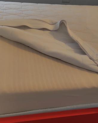 letto una piazza e mezza con materasso