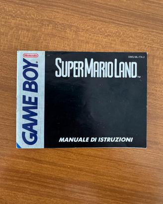 Super mario land manuale istruzioni Game Boy