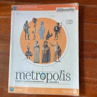 Libri superiori storia e geografia metropolis vol2