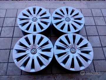CERCHI IN FERRO 15 ORIGINALI VW COD:2354
