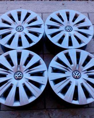CERCHI IN FERRO 15 ORIGINALI VW COD:2354