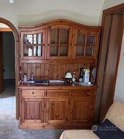 Credenza rustica in legno di pino