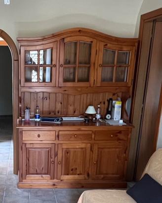 Credenza rustica in legno di pino