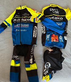 Completo tecnico estivo e invernale per ciclista