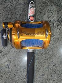 mulinello penn speed 2 oro 50vsw con canna