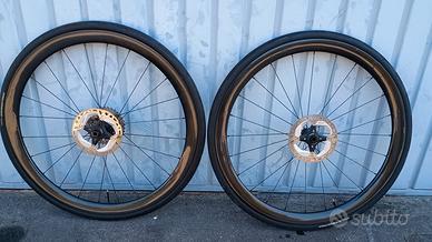 Ruote carbonio FasTop 40mm disc