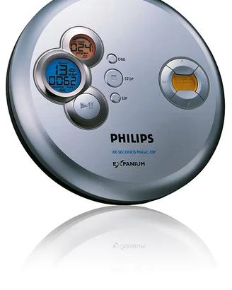 Philips EXP2460 Portable MP3-CD Player
