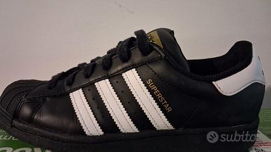 Adidas superstar nere tg 38