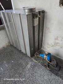serbatoio d'acqua in lamiera d'acciaio zincato 