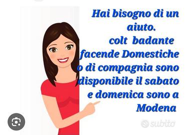 Badante, Pulizie  