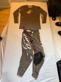 Completo motocross UFO Plast taglia US28 EU46 + ma