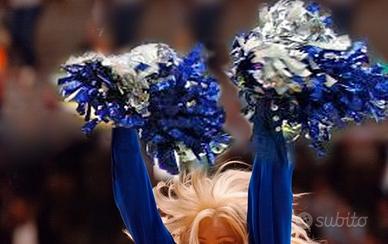 POM POMS PROFESSIONALI STILE AMERICANO COLORI VARI