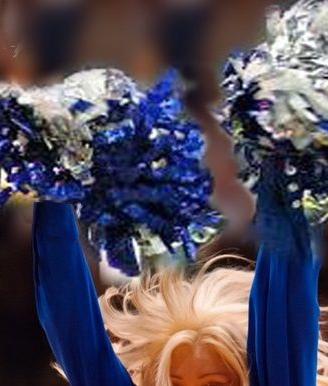 POM POMS PROFESSIONALI STILE AMERICANO COLORI VARI