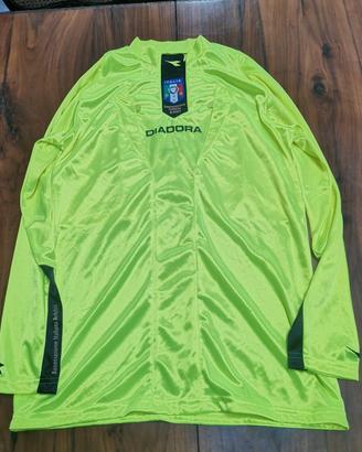 Maglia da arbitro originale Diadora no Match Worn