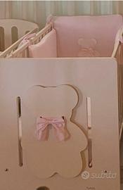 Culla nanan fiocco rosa