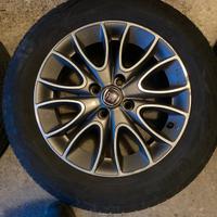 gomme +cerchi in lega fiat punto evo
