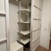 Camera Armadio con  4 ante scorrevoli componibile