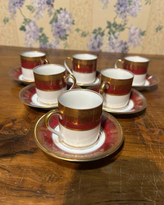 6 tazzine caffé Vieux Paris