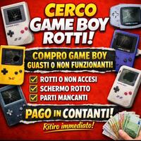 Game Boy, anche rotti