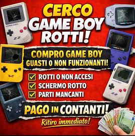 Game Boy, anche rotti