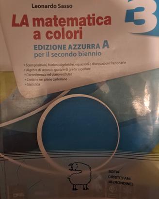 LA MATEMATICA A COLORI A ISBN 9788849420166
