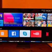 Smart tv led 4k 55 pollici
