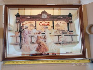 specchio pubblicitario Coca Cola