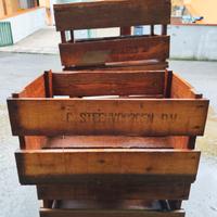 cassette in legno vintage 