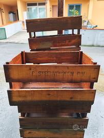 cassette in legno vintage 