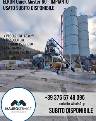 Impianto.produzione calcestruzzo