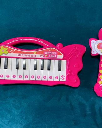 Bontempi - Pianola elettronica con microfono