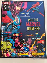 Figurine marvel into the marvel panini