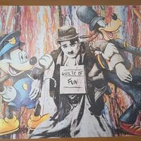 stampa/poster Disney Chaplin 