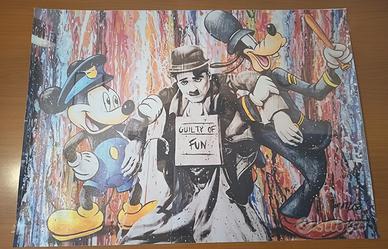 stampa/poster Disney Chaplin 