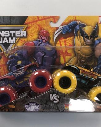 Monster Jam Truck Marvel Iron Man Vs. War Machine