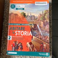 📘 Abitare la Storia 2 – Borgognone / Carpanetto