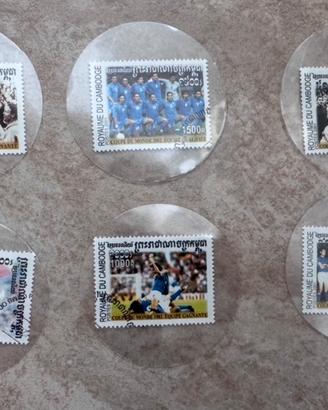 Francobolli da collezione Bolaffi Calcio Italia