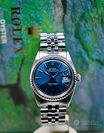 Rolex Datejust Ref. 1603 Blue Dial