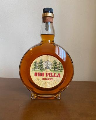 Brandy Oro Pilla Vintage 1 Lt + Mignon Originale